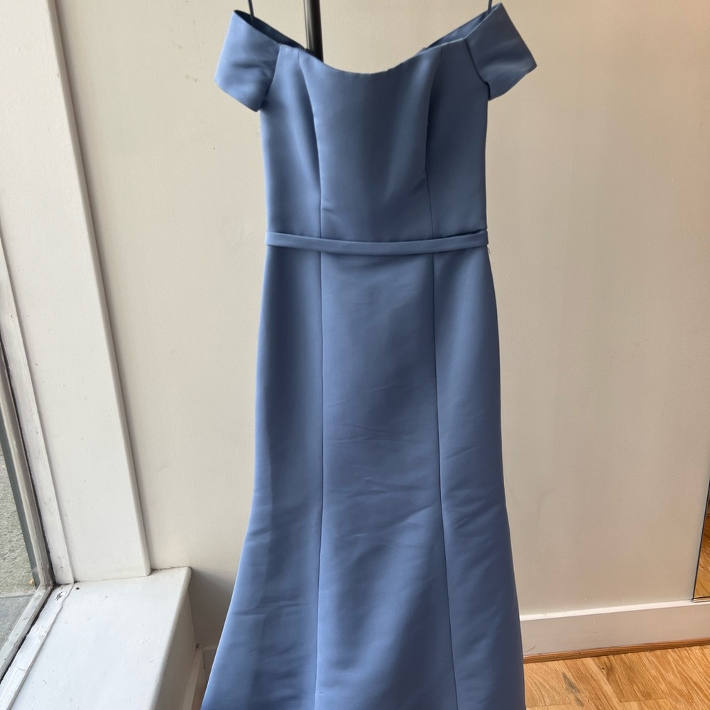 Amsale Serafina off shoulder Fusk faille - Picture 4 of 7